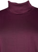 Blouse met turtleneck in modalmix, Donker Bordeaux, Packshot image number 2