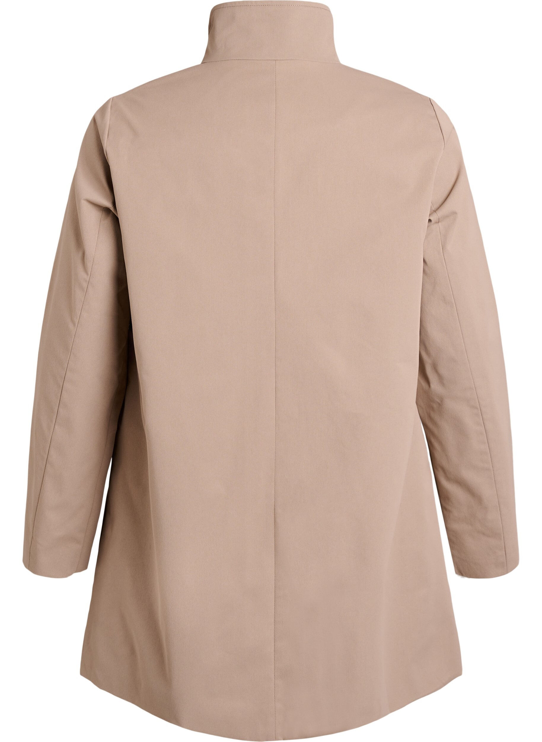 ZizziWaterafstotende lentejas met een A-lijnsnit, Grijs, Packshot image number 1