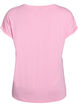 Los T-shirt met ronde hals, Roze, Packshot image number 1