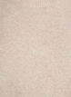 Los gebreide shirt met korte mouwen, Beige, Packshot image number 2