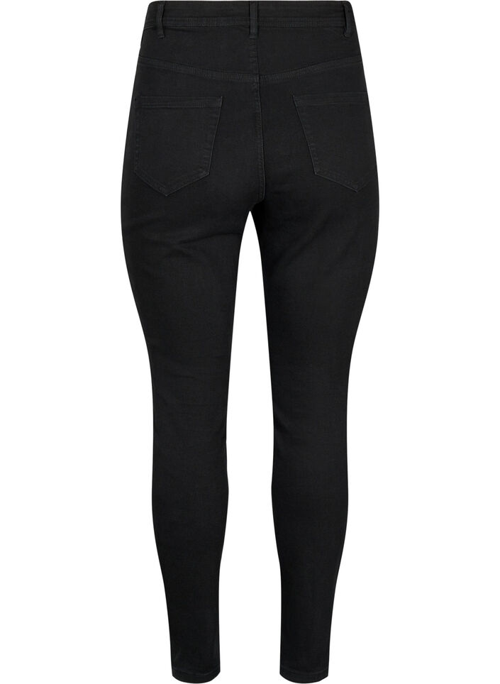 Jeans met super slanke pasvorm, Zwart, Packshot image number 1