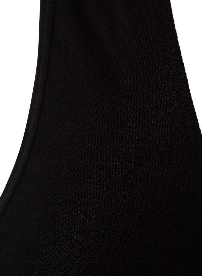 Shapewear top met brede bandjes, Black, Packshot