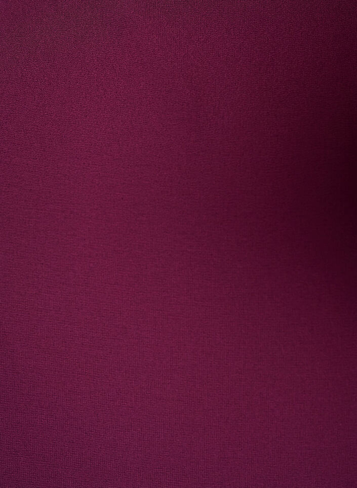 Chiffon blouse met balloneffect, Paars, Packshot image number 2