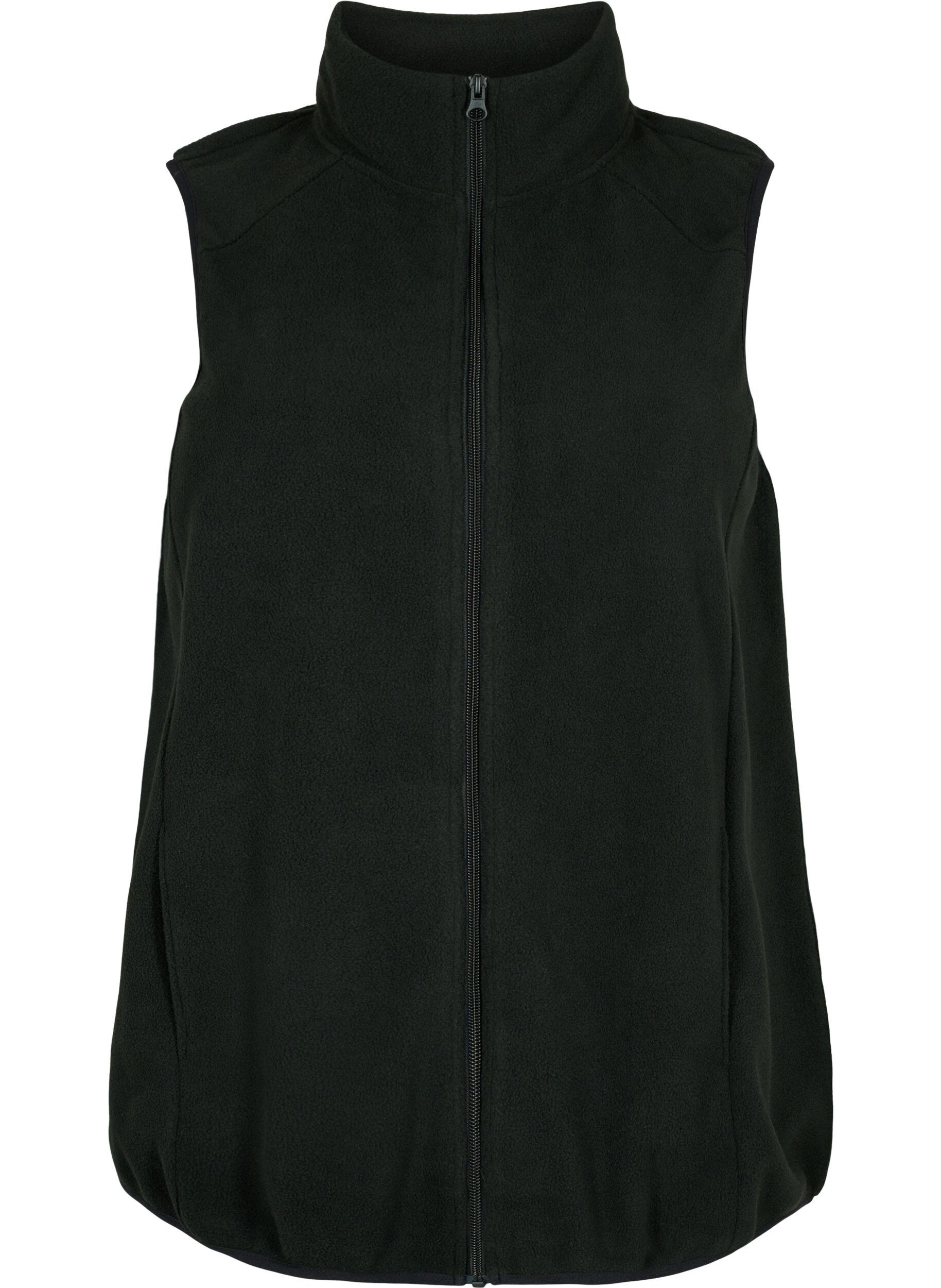 Fleece vest met zakken