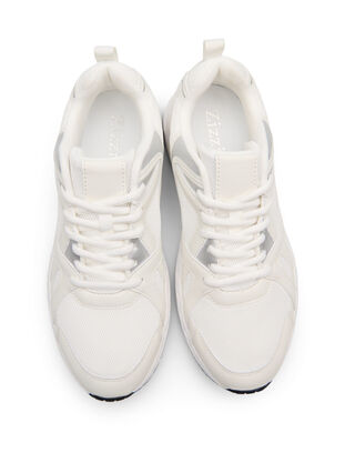 ZizziWide fit - Sportieve sneakers, White, Packshot image number 2