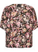 Viscose blouse met V-hals, Roze, Packshot image number 0