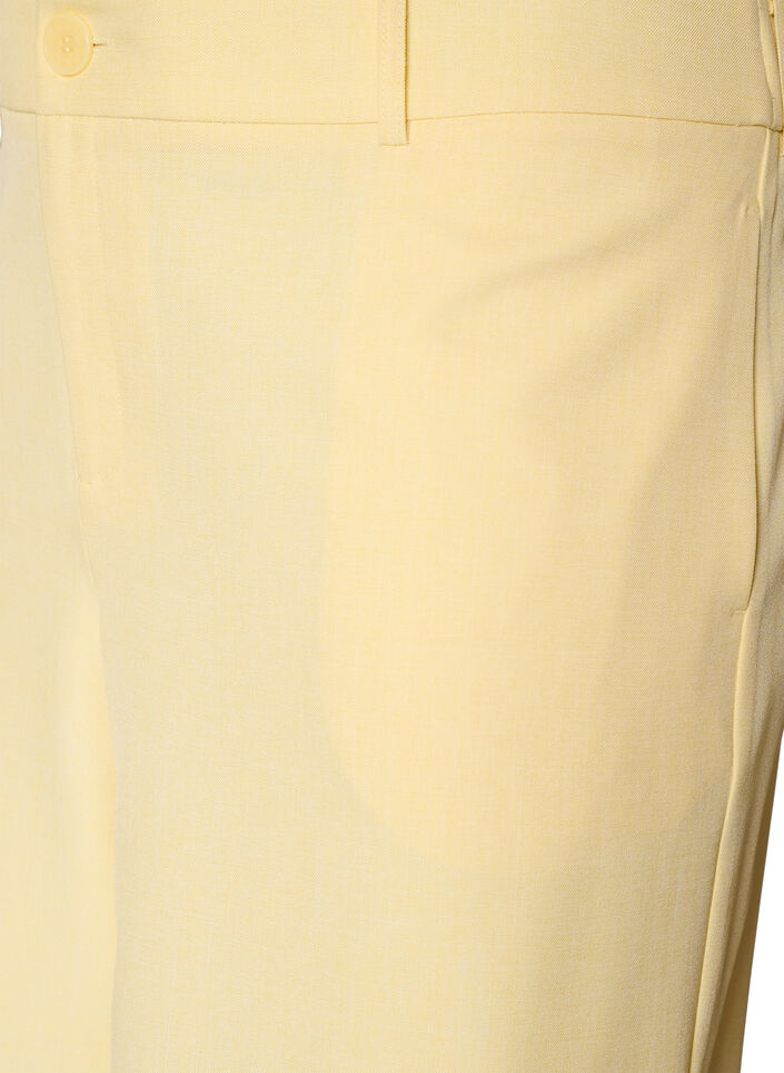 Short bermuda ample &agrave; taille haute, Jaune clair, Packshot image number 2