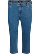 Gecropte Vera jeans met een straight-fit, Blauw, Packshot image number 0