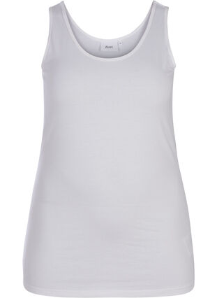 ZizziBasic top, Bright White, Packshot image number 0