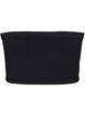 Bandeau topje, Zwart, Packshot image number 1