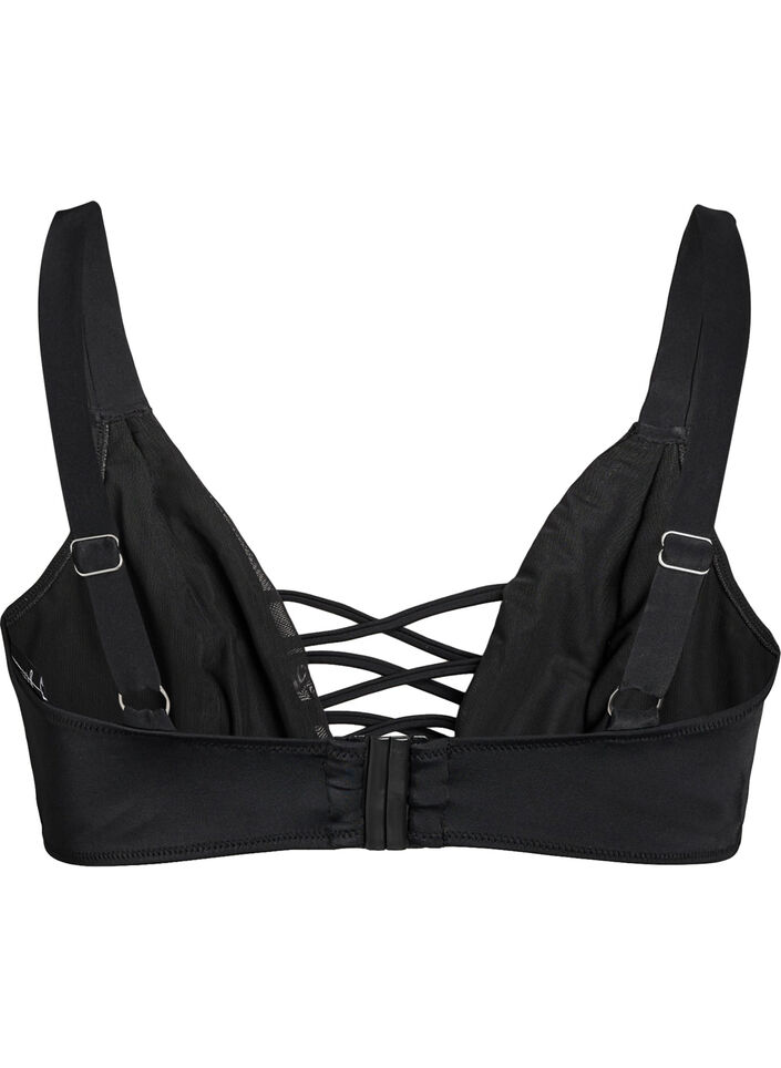 Bikini top, Zwart, Packshot image number 1