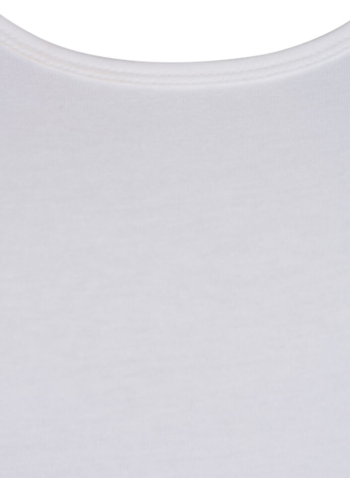 Basic top, Bright White, Packshot