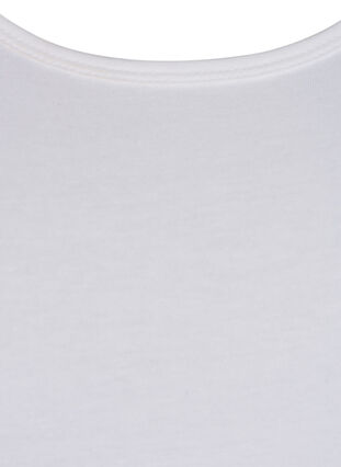 ZizziBasic top, Bright White, Packshot image number 2