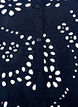 Blouse sans manches en broderie anglaise avec volants, Bleu, Packshot image number 2