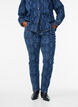 Emily jeans met slangenprint, Blauw, Model image number 2