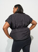 Puffer gilet met verstelbare taille, Zwart, Model image number 2