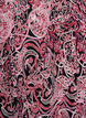 Katoenen jurk met korte mouwen en print, Zwart, Packshot image number 3