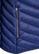 Gewatteerd lichtgewicht jack met capuchon, Blauw, Packshot image number 3