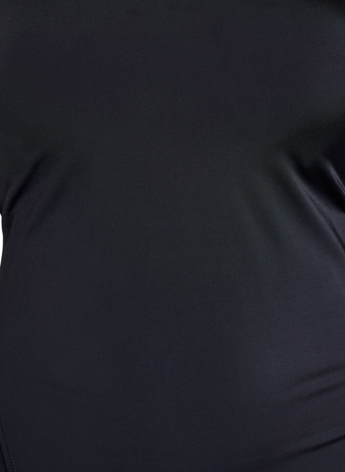 Badpak met detail op de rug, Zwart, Packshot image number 2