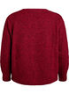 Cardigan met wol en alpaca en decoratieve knopen, Rood, Packshot image number 1