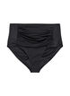 Bikinibroekje met high waist, Zwart, Packshot image number 0
