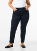 Slim fit Emily jeans met normale taille, Zwart, Model image number 2