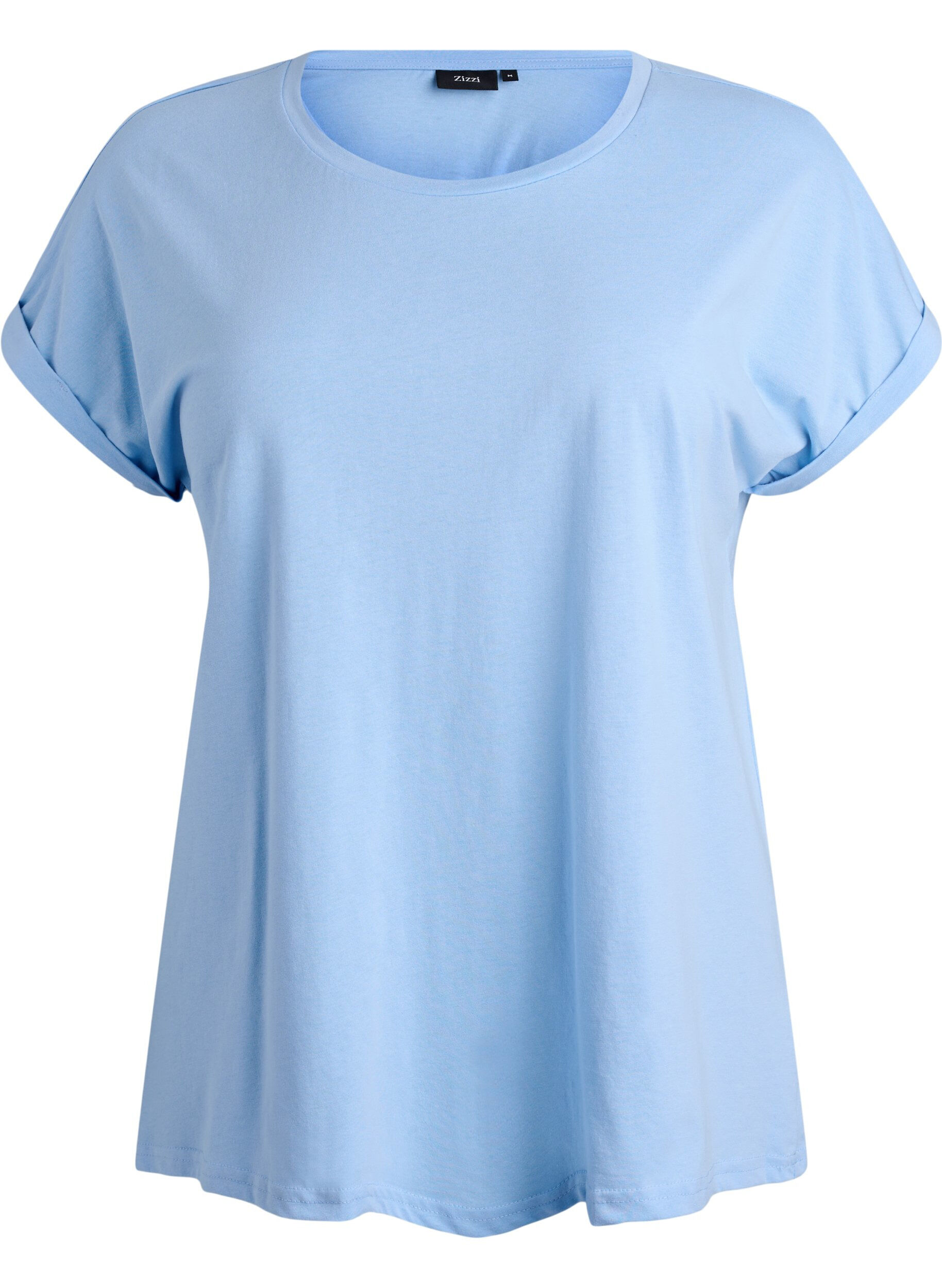 T-shirt &agrave; manches courtes en m&eacute;lange de coton
