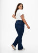 Ellen bootcut jeans met hoge taille, Blauw, Model image number 1