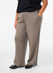 Broek met zijstrepen, Beige, Model image number 2