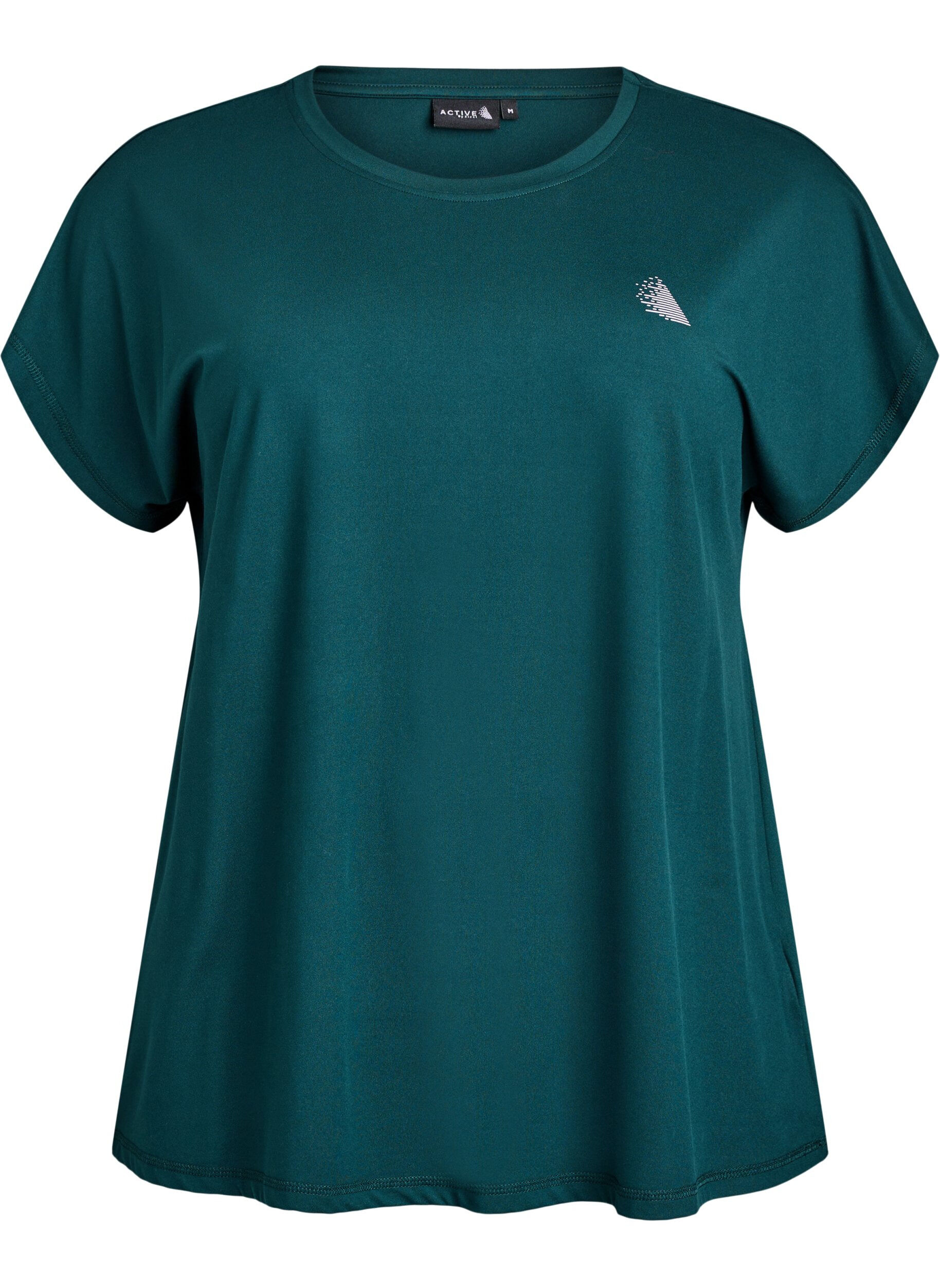Effen gekleurd trainingsshirt