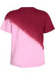Dip-dye T-shirt van biologisch katoen, Rood, Packshot image number 1