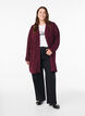 Lange jas met zakken, Rood, Model image number 1