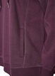 Sweatshirt met hoge kraag en zakken, Paars, Packshot image number 3
