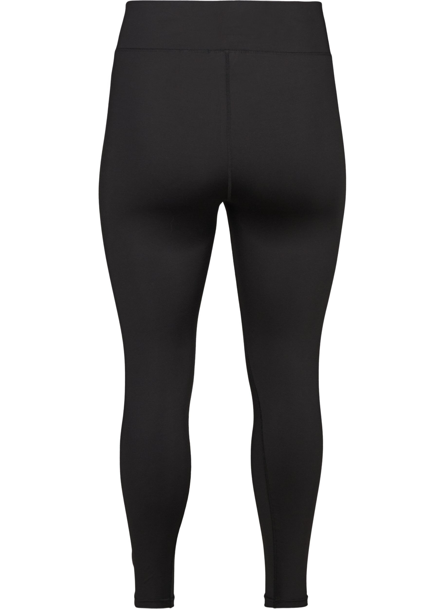 ZizziGecropte basic workout leggings, Zwart, Packshot image number 1