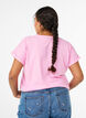 2-pack T-shirts met korte mouwen, Roze, Model image number 2