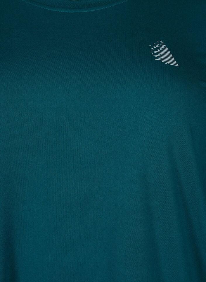 Trainingsblouse met 3/4-mouwen, Groen, Packshot image number 2