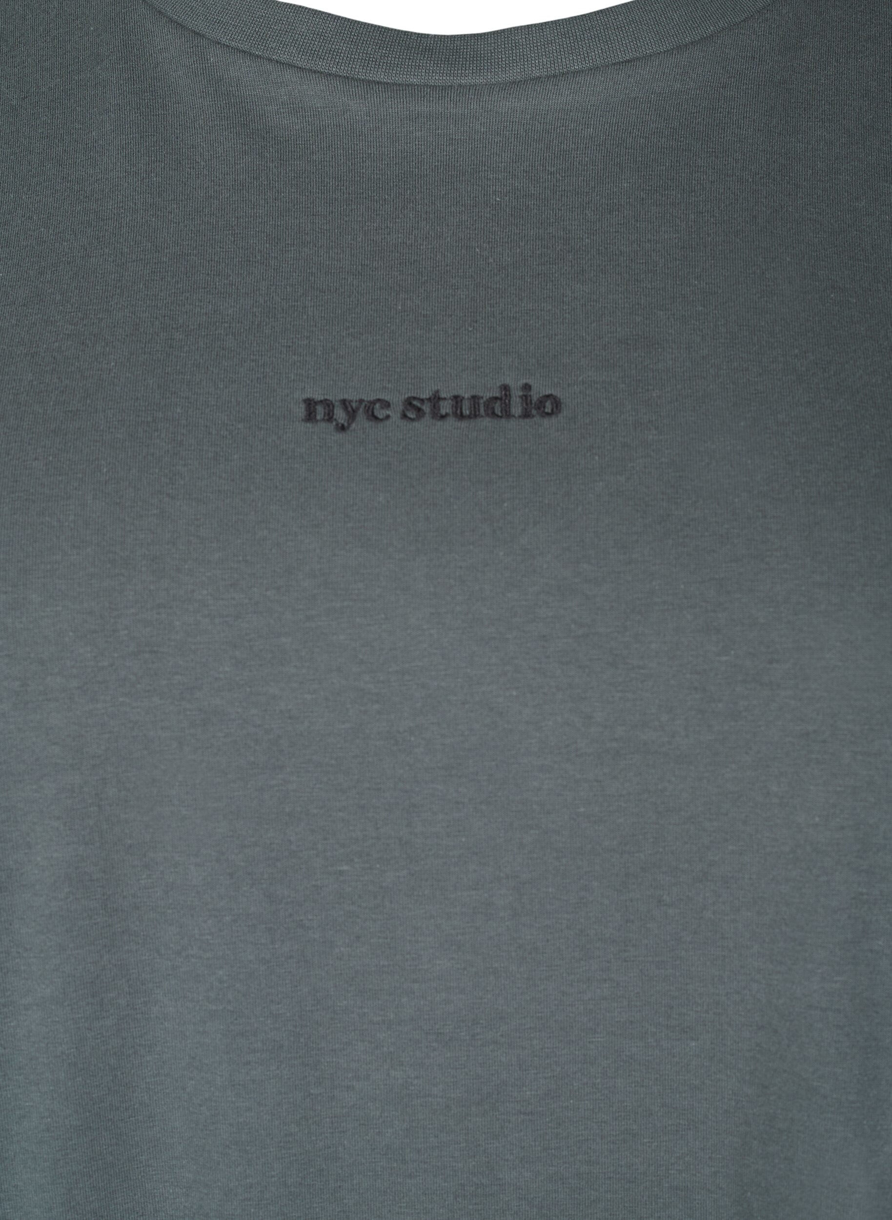 Zizzi T-shirt sportif en coton biologique, , Packshot image number 2