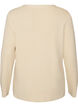 Fijngebreide cardigan met decoratieve knopen, Vanille, Packshot image number 1