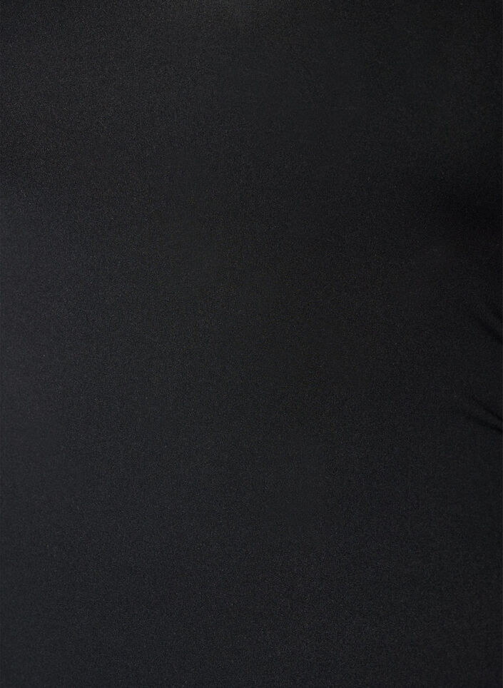 Badpak met gevoerde top en uitgesneden rugdetail, Zwart, Packshot image number 2