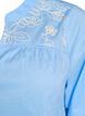 Blouse met borduursels, Blauw, Packshot image number 2