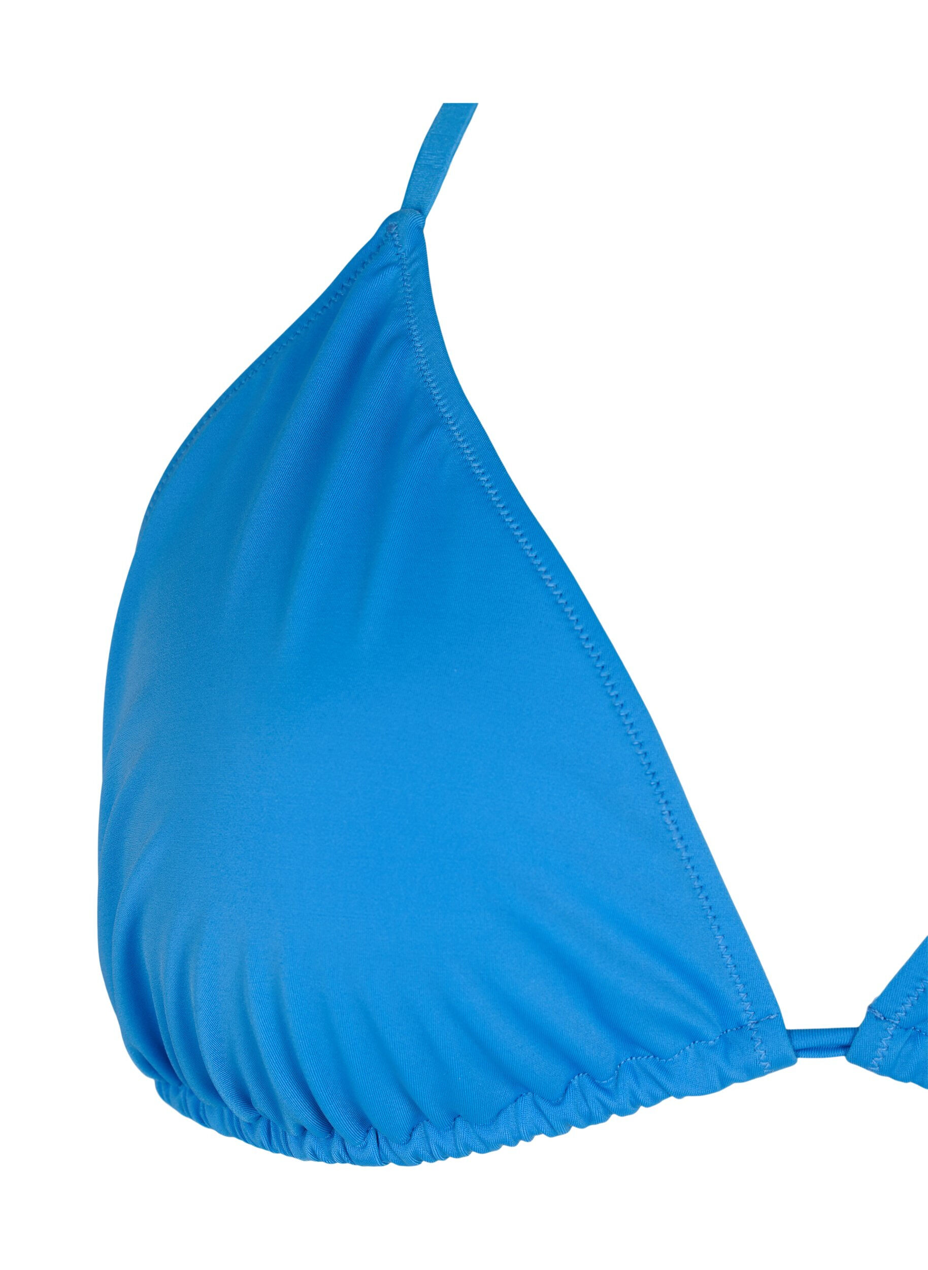 ZizziEffen triangel bikinitopje, Blauw, Packshot image number 2