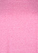 Gem&ecirc;leerd T-shirt met korte mouwen, Roze, Packshot image number 2