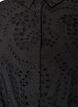 Blousejurk in broderie anglaise met strikceintuur, Zwart, Packshot image number 2
