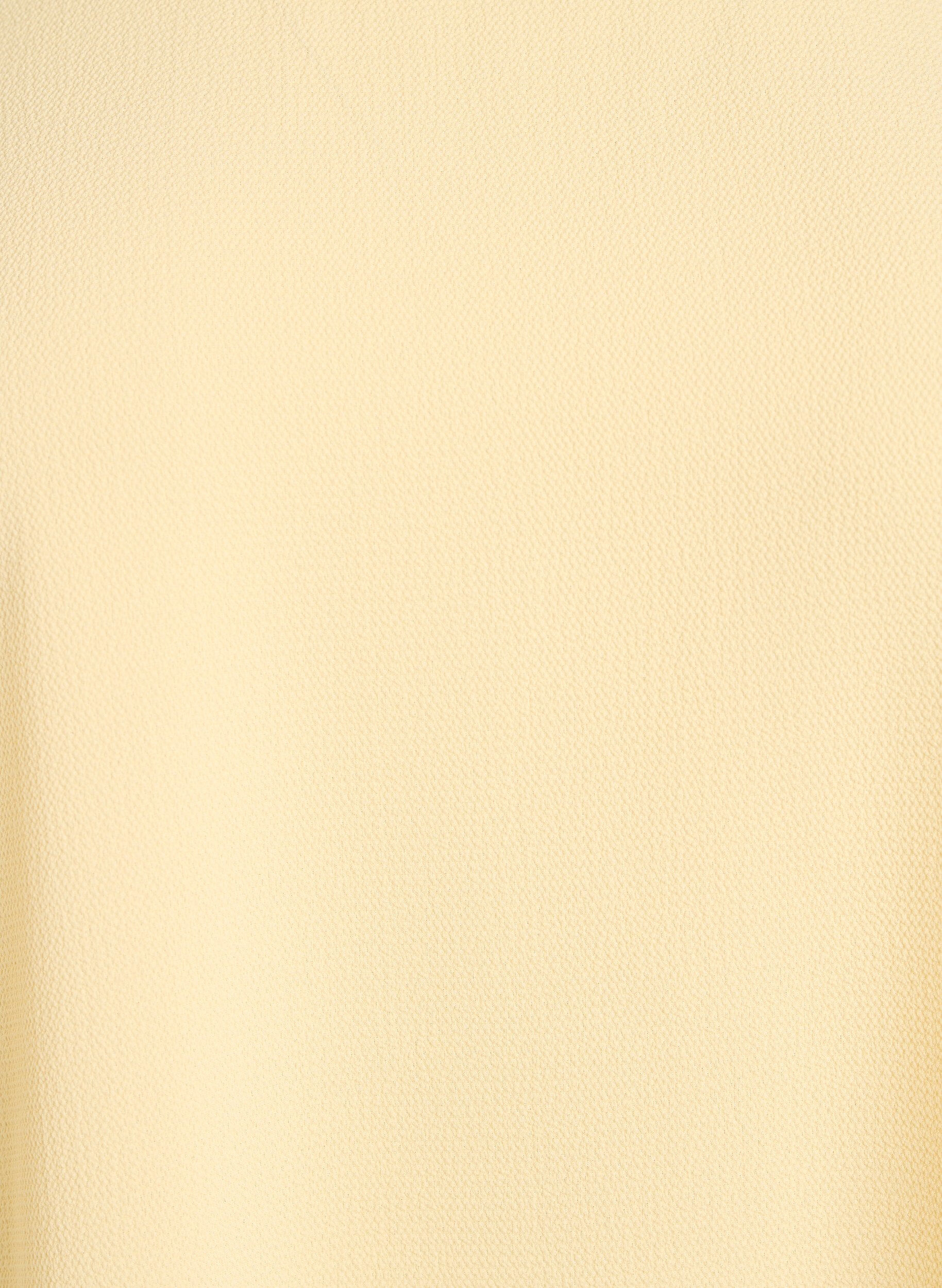 ZizziBlouse met korte mouwen en een ronde halslijn, Geel, Packshot image number 2