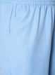 Korte broek met zakken en hoge taille, Blauw, Packshot image number 2