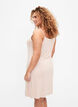 Effen onderjurk in viscose, Vanille, Model image number 2