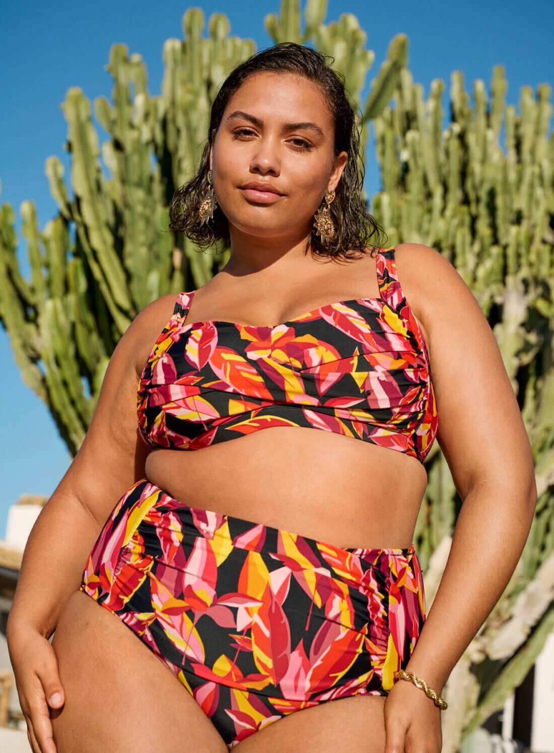 Bikiniset met bladeren, , Model