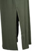Mouwloze, geribde jurk van viscose, Groen, Packshot image number 3