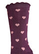 Katoenen sokken met patronen, Rood, Packshot image number 2