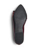 Wide fit - Ballerina met bandje en studs, Bruin, Packshot image number 4
